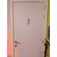 Kleedkamer of toilet deurbord / pictogram - MAN  3D - Strak - hoogwaardig Acryl bord
