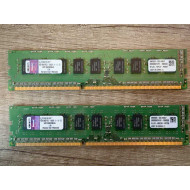 Kingston 8GB (2x4GB) DDR3-1333 ECC UDIMM PC3-10600E – KVR1333D3E9S/4G