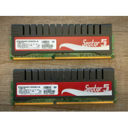 Patriot Sector 5 G-Series 4GB (2x2GB) DDR3-1333 PC3-10666 CL9 RAM Kit – PGV34G1333ELK