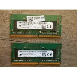Micron 8GB (2x4GB) DDR4-2400 PC4-19200 SO-DIMM RAM – MTA4ATF51264HZ-2G3B1