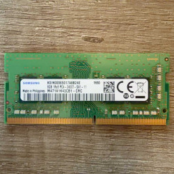 Samsung 8GB DDR4-2400 PC4-19200 1Rx8 SO-DIMM RAM – M471A1K43CB1-CRC