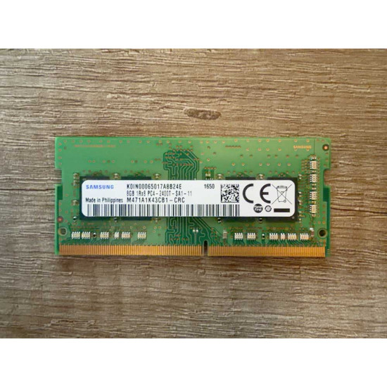 Samsung 8GB DDR4-2400 PC4-19200 1Rx8 SO-DIMM RAM – M471A1K43CB1-CRC