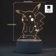3D illusie MINI LED lampje - Pikachu - Warm licht - Acryl plaat