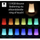 Sfeerlamp -- sfeerlicht - tafellamp - nachtlampje met ingebouwde batterij - Wit of RGB kleuren