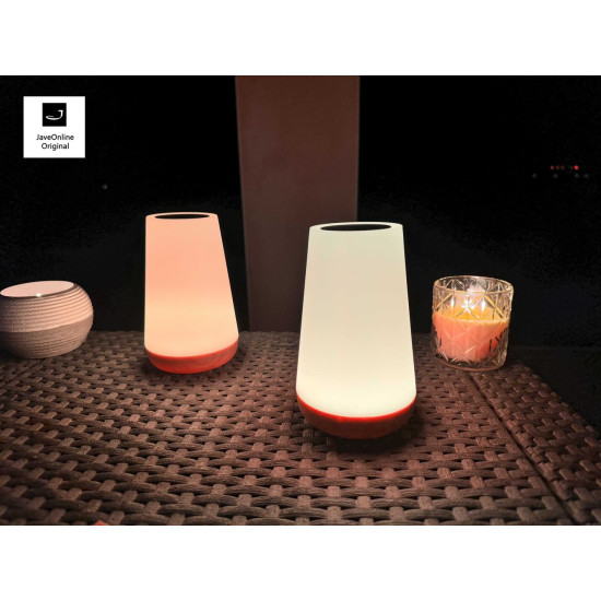 Sfeerlamp -- sfeerlicht - tafellamp - nachtlampje met ingebouwde batterij - Wit of RGB kleuren