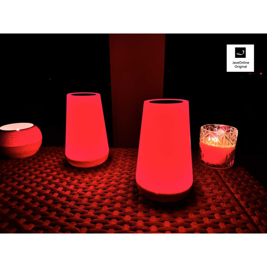 Sfeerlamp -- sfeerlicht - tafellamp - nachtlampje met ingebouwde batterij - Wit of RGB kleuren