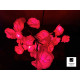 Rozenboom lamp -- 24 LED - Roze blaadjes - Tafellamp - Decoratielamp - Liefdesontwerp