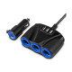 Auto multistekker -- sigarettenaansteker Splitter 12V/24V - Splitter autolader